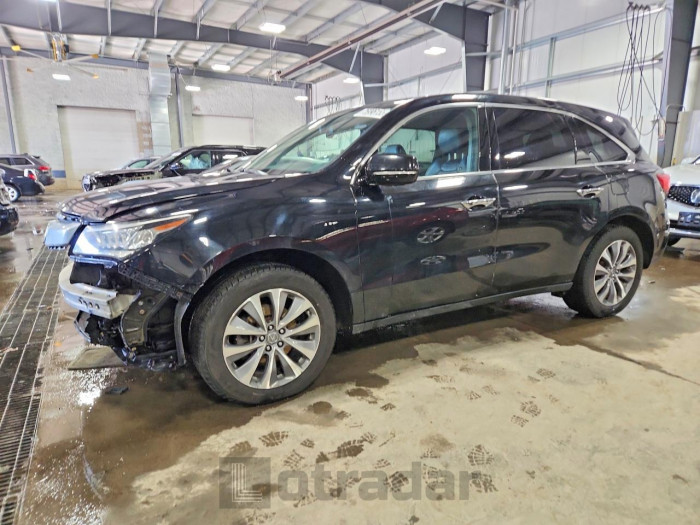 Acura Mdx 2014 VIN 5FRYD4H49EB025539