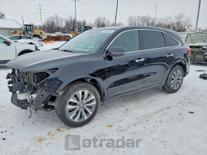 Acura Mdx 2014 VIN 5FRYD4H4XEB024934