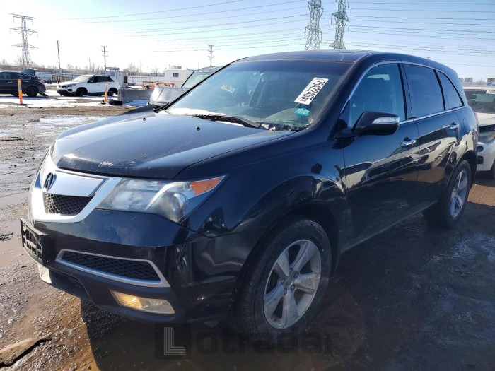 Acura Mdx 2012 VIN 2HNYD2H32CH514508