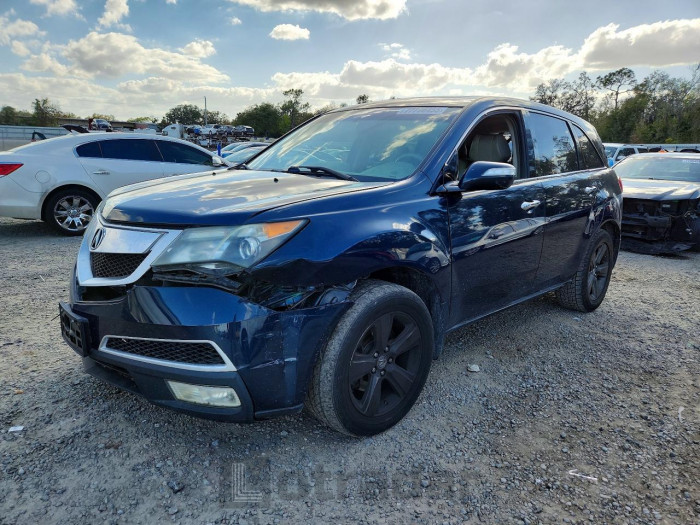 Acura Mdx 2013 VIN 2HNYD2H38DH509542