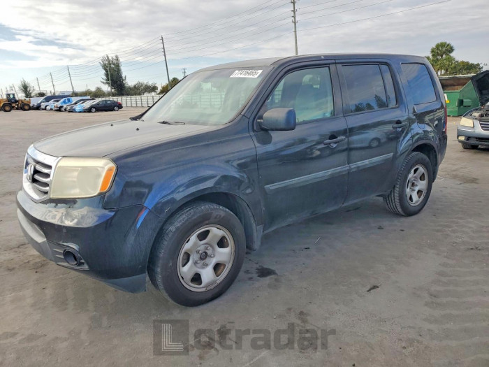 Honda Pilot 2012 VIN 5FNYF3H20CB042456