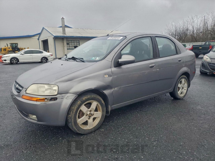 Chevrolet Aveo 2006 VIN KL1TG56666B663711