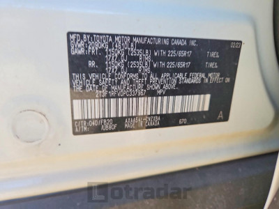 Toyota Rav4 2023 2T3F1RFV0PC337967
