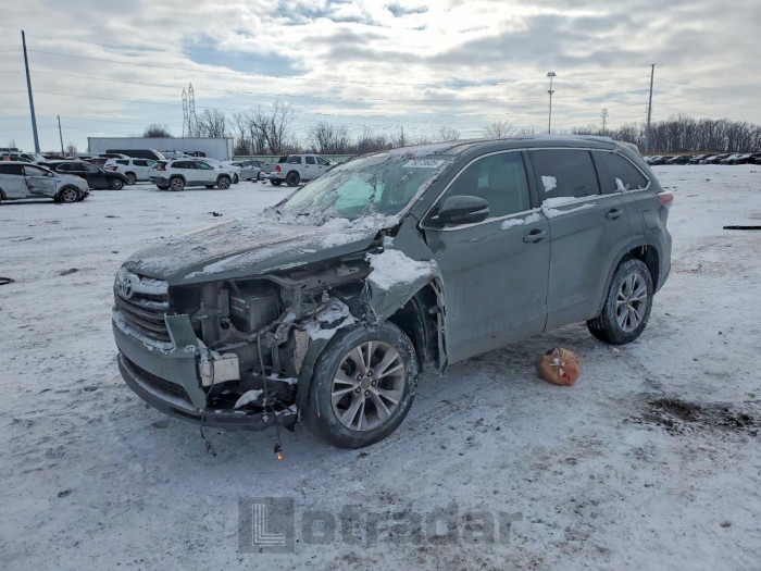Toyota Highlander 2016 VIN 5TDBKRFH7GS329287
