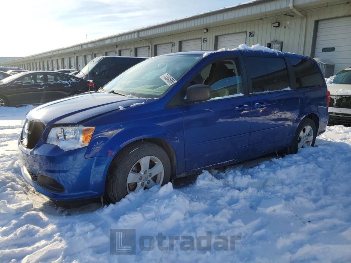 Dodge Grand caravan 2013 VIN 2C4RDGBG5DR649657