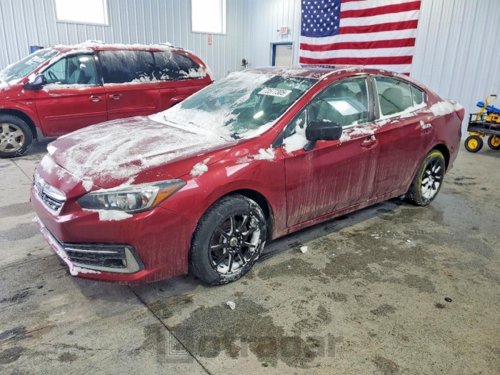 Subaru Impreza 2020 VIN 4S3GKAA65L1614395