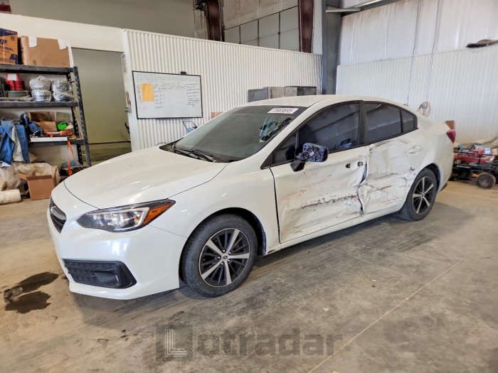 Subaru Impreza 2022 VIN 4S3GKAV68N3608902