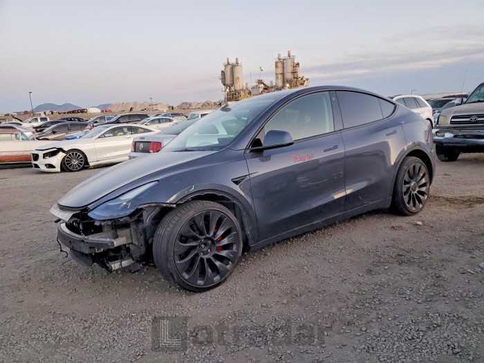 Tesla Model y 2023 VIN 7SAYGDEFXPF743539