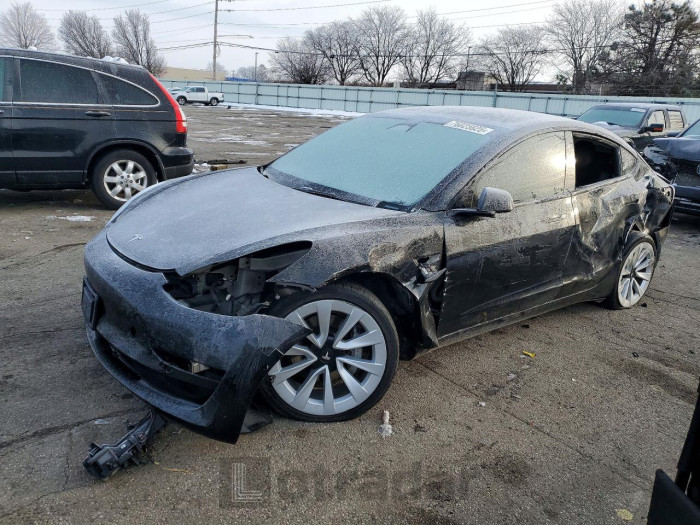Tesla Model 3 2022 VIN 5YJ3E1EB1NF253500