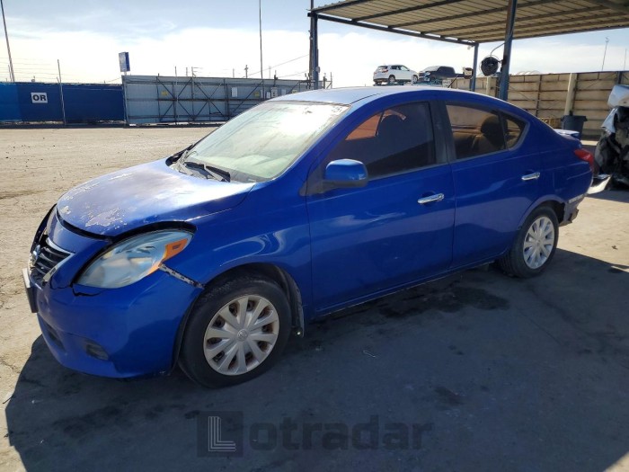 Nissan Versa 2014 VIN 3N1CN7AP8EL847381