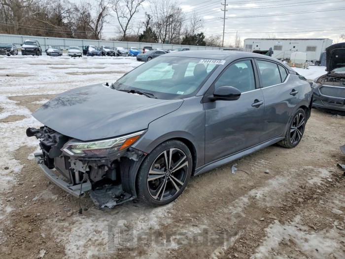 Nissan Sentra 2022 VIN 3N1AB8DV6NY297763