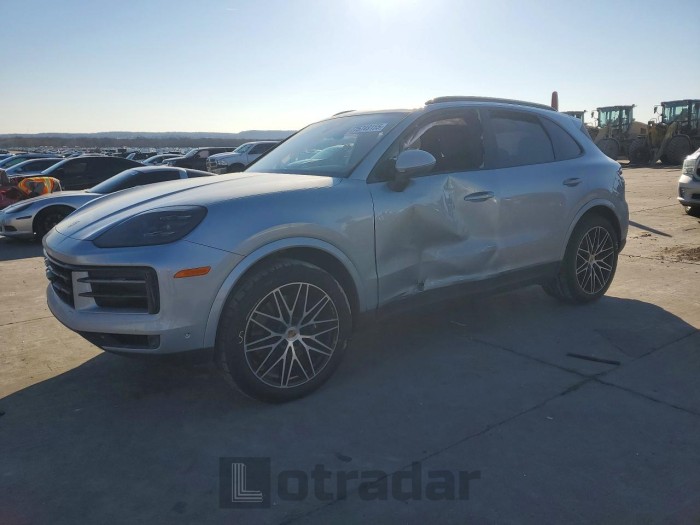 Porsche Cayenne 2025 VIN WP1AA2AY2SDA01369