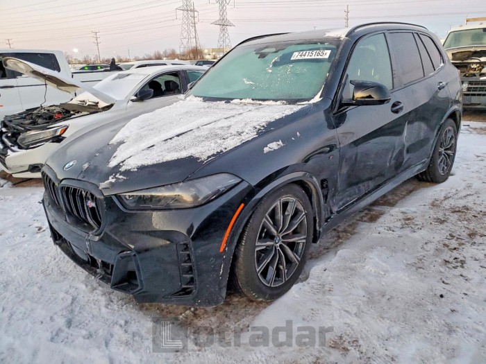 BMW X5 2025 VIN 5UX33EU04S9X45844