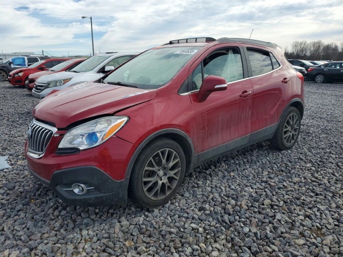 Buick Encore 2016 VIN KL4CJ1SM8GB582390