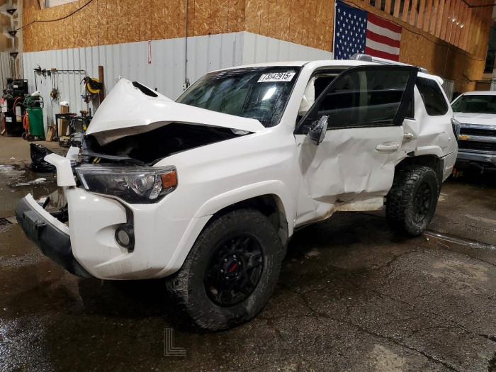 Toyota 4runner 2016 VIN JTEBU5JR1G5290345