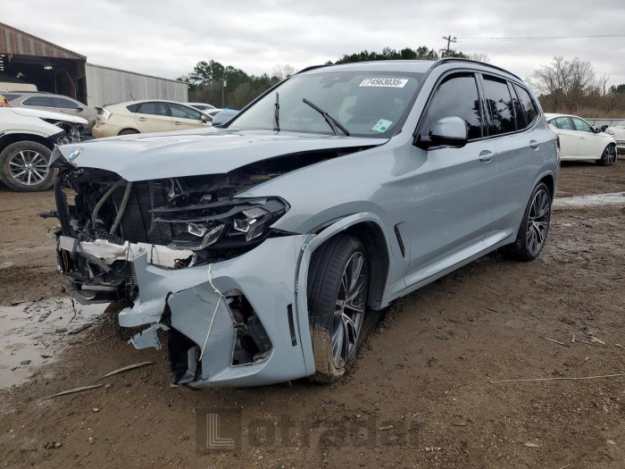 BMW X3 2022 VIN 5UX43DP07N9N22583