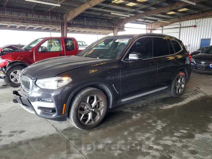BMW X3 2021 VIN 5UXTS1C0XM9D79116