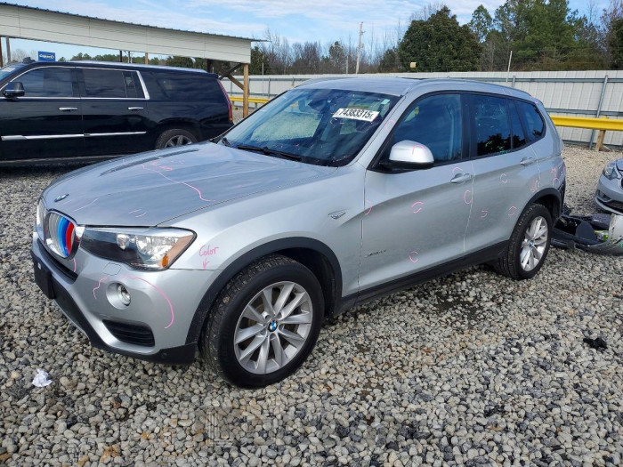 BMW X3 2016 VIN 5UXWX9C5XG0D81711