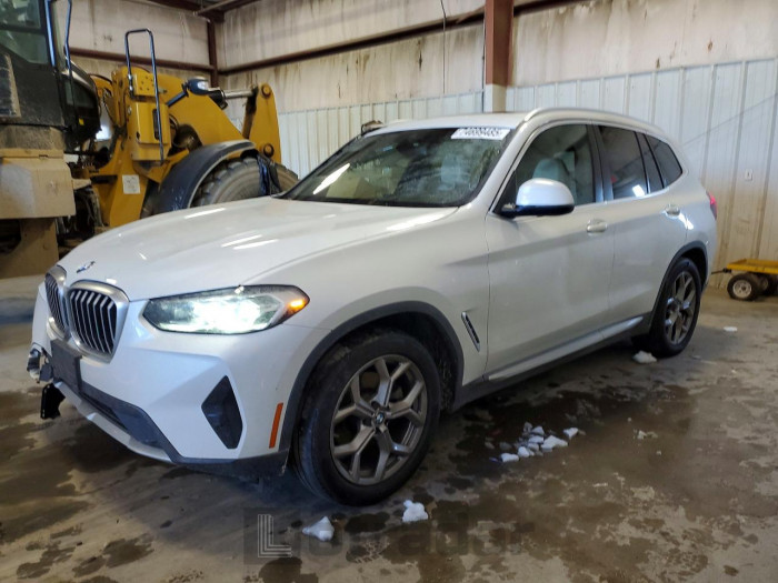 BMW X3 2022 VIN 5UX43DP03N9N23276