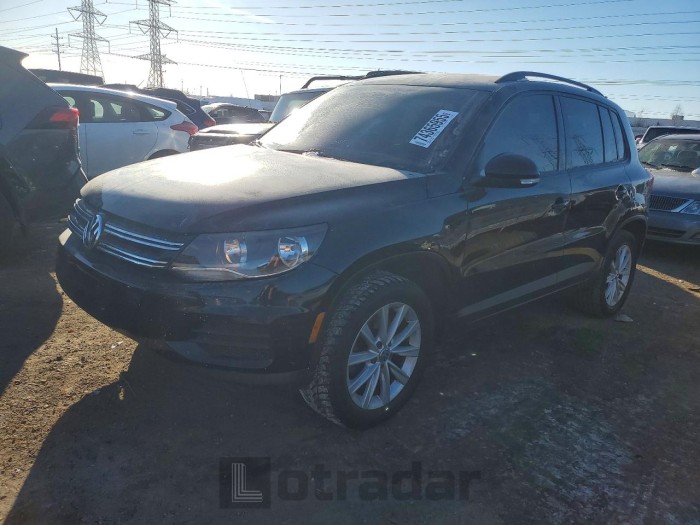 Volkswagen Tiguan 2017 VIN WVGBV7AX2HK052532