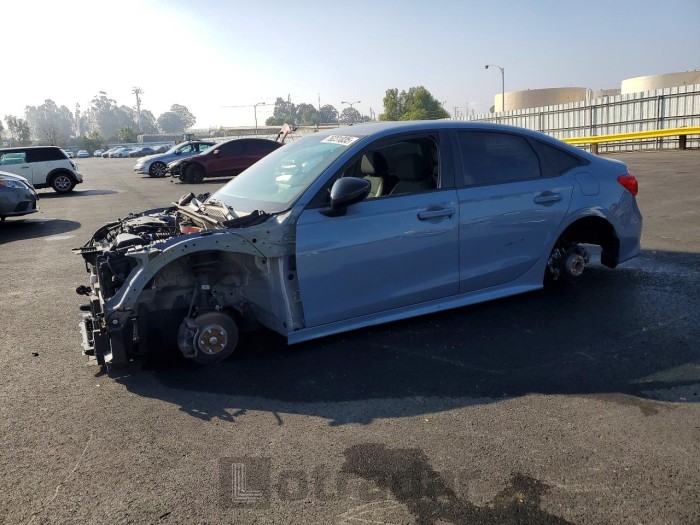 Honda Civic 2022 VIN 2HGFE2F58NH587174