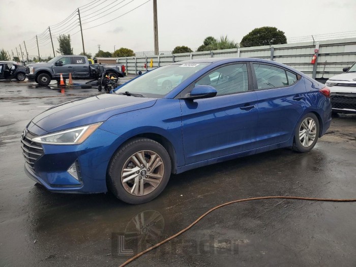 Hyundai Elantra 2019 VIN 5NPD84LF8KH406440