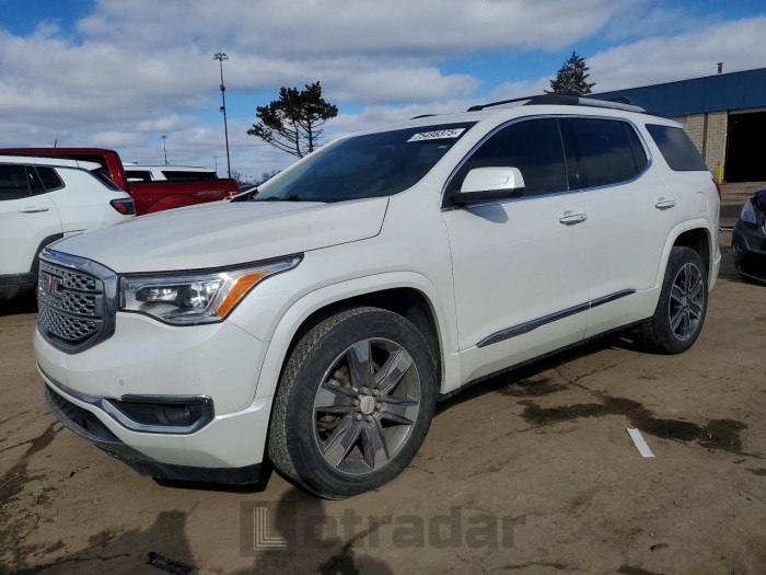 Gmc Acadia 2017 VIN 1GKKNXLS5HZ153503