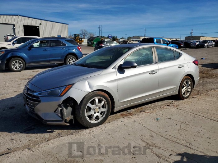 Hyundai Elantra 2020 VIN 5NPD84LF8LH576122