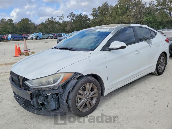 Hyundai Elantra 2017 VIN 5NPD84LF0HH066869