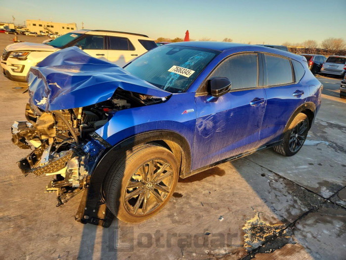 Acura Adx 2025 VIN 3HDSA1H71SM707412