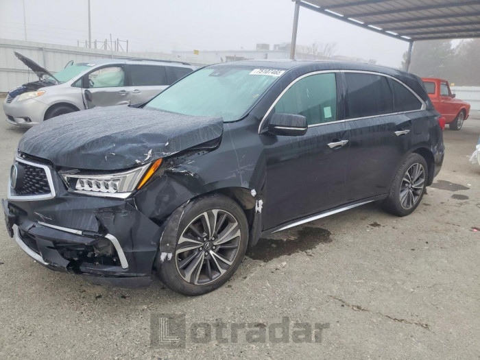 Acura Mdx 2019 VIN 5J8YD3H5XKL009011