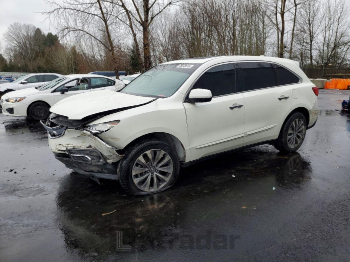 Acura Mdx 2016 VIN 5FRYD4H44GB051534