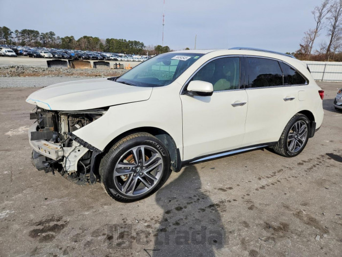 Acura Mdx 2017 VIN 5FRYD4H86HB043553