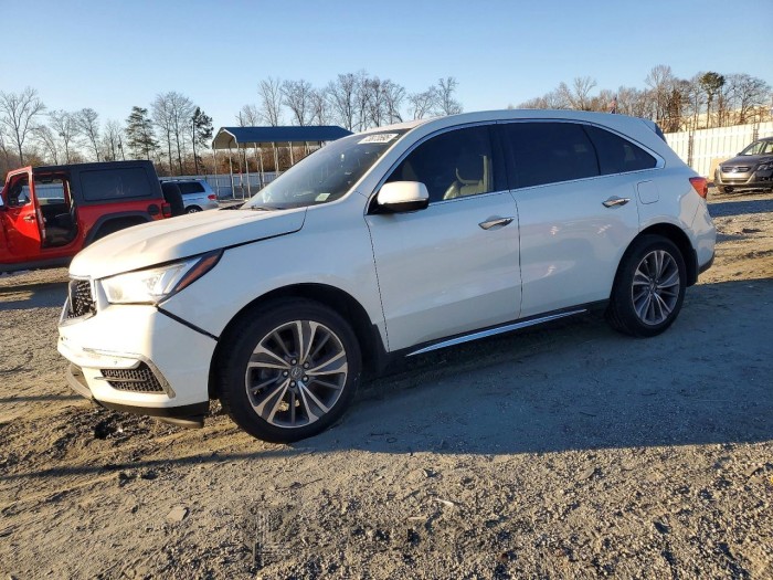 Acura Mdx 2017 VIN 5FRYD3H52HB003373