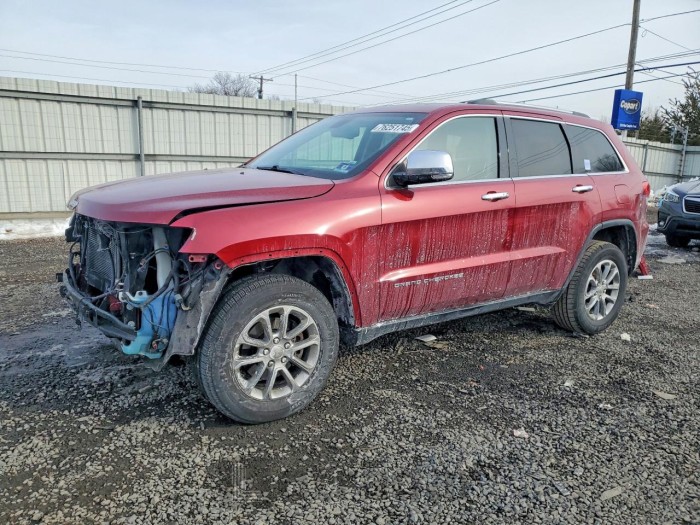 Jeep Grand cherokee 2015 VIN 1C4RJFBG2FC822016