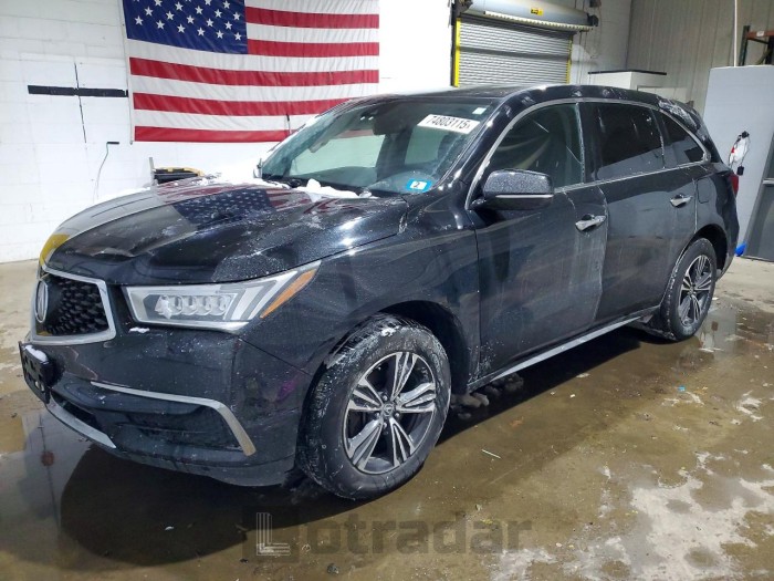 Acura Mdx 2017 VIN 5FRYD4H36HB024263