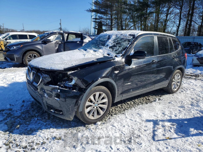 BMW X3 2013 VIN 5UXWX9C59D0A11832