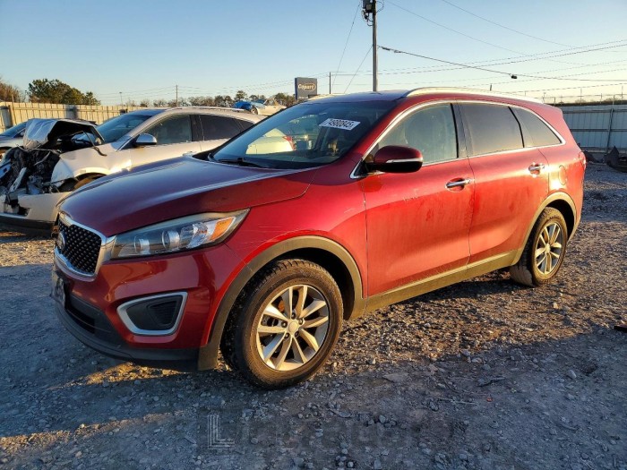 Kia Sorento 2017 VIN 5XYPG4A55HG320254