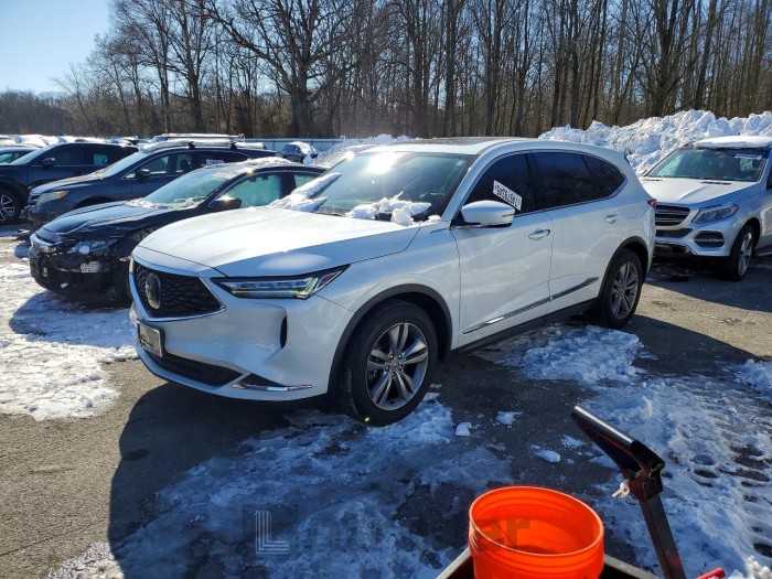 Acura Mdx 2022 VIN 5J8YE1H38NL032257