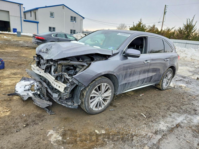 Acura Mdx 2017 VIN 5FRYD4H50HB029766