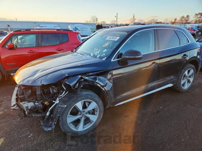 Audi Q5 2023 VIN WA1BBAFY3P2167631