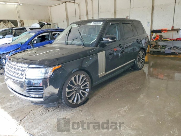 Land rover RANGE ROVER 2016 VIN SALGS2EF1GA287962