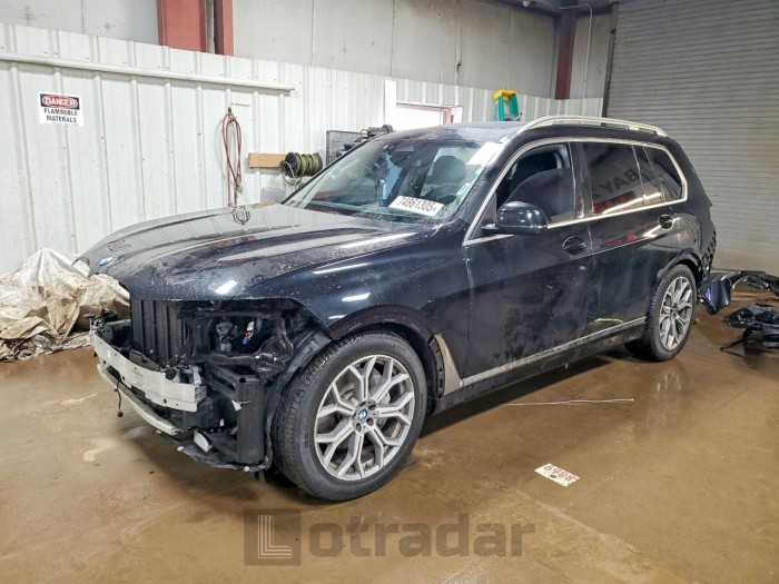 BMW X7 2025 VIN 5UX23EM04S9W58165