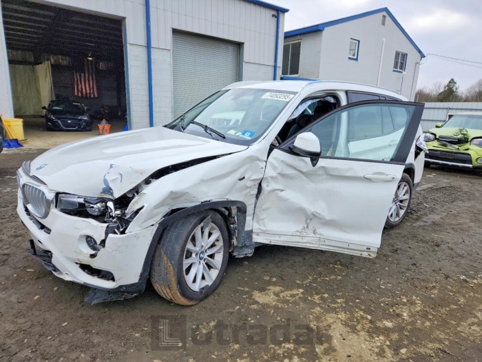 BMW X3 2017 VIN 5UXWX9C57H0T06575