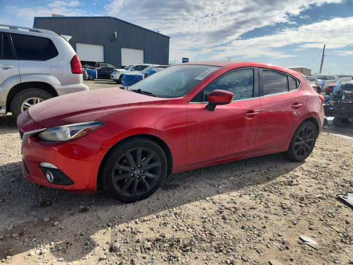 Mazda 3 2016 VIN JM1BM1N3XG1276535