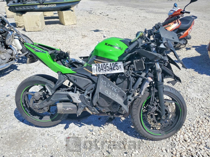 Kawasaki Ninja 2020 VIN ML5EXEM16LDA04081