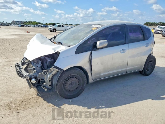 Honda Fit 2012 VIN JHMGE8H39CC030550