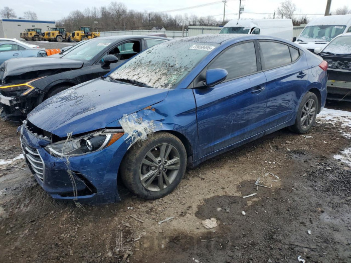 Hyundai Elantra 2018 VIN 5NPD84LF2JH235165