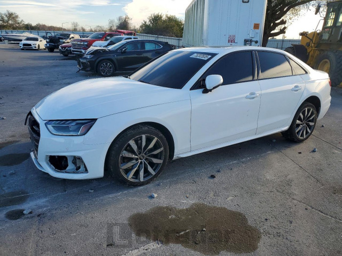 Audi A4 2022 VIN WAUBBAF44NN008371