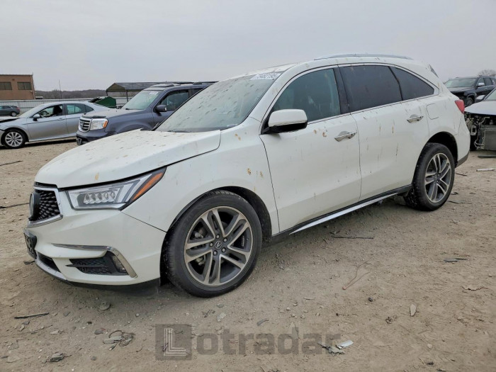 Acura Mdx 2017 VIN 5FRYD4H83HB010719